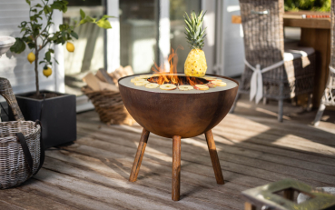 Preview: FEU DU JARDIN Gartenfeuer RONDO 60 Rostoptik